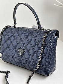 Сумка Guess ОРІГІНАЛ, Гес, Модель: Cessily Quilted Convertible Navy blue