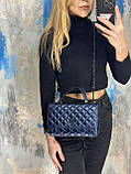 Сумка Guess ОРІГІНАЛ, Гес, Модель: Cessily Quilted Convertible Navy blue, фото 6