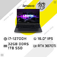 Ноутбук Lenovo Legion 5 Pro 16IAH7H i7-12700HS/32GB/1TB RTX3070TI 240Hz 82RF00TAFR