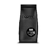 Кава в зернах DOPPIO UA coffee roastery. BLACK. (темне обсмаження) Купаж Арабік. 100% Арабіка. 1000 грам.