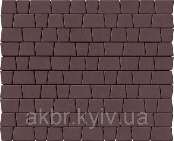 Тротуарна плитка мозаїка венге, фото 1