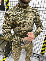 Тактический гольф пиксель, армейский свитер под горло пиксель M