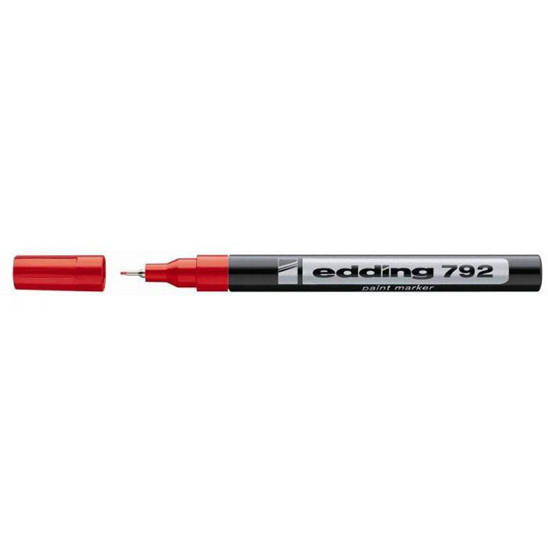 Маркер фарба червоний 0,8 мм, Edding 792 Paint Marker