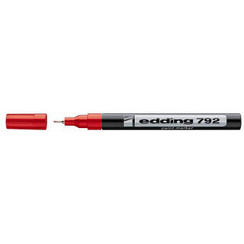 Маркер фарба червоний 0,8 мм, Edding 792 Paint Marker
