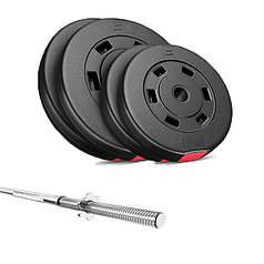 Набір Premium 39 кг з прямим грифом