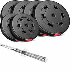 Набір Premium 59 кг з прямим грифом