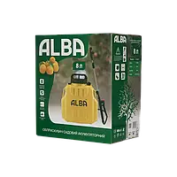 Обприскувач садовий ALBA Spray 8 літрів (ранцевий, акумуляторний)