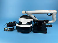 Очки виртуальной реальности Sony PlayStation VR, Вторая ревизия (PS 4-5), + AIM контроллер
