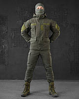 Тактический осенний костюм софтшел олива, осенняя форма олива для нацгвардии