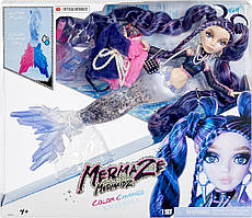 Лялька Русалка Mermaze Mermaidz змінює колір Winter Waves Nera (585404)