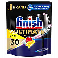 Капсулы для посудомоечной машины Finish Ultimate Lemon, 30 шт