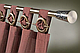 Карниз кованый для штор двойной Антик лист Розы 16мм диаметр твистер комплект, фото 10