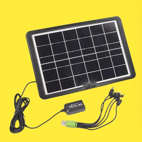 Сонячна панель Solar panel CClamp CL680 (Потужність 8Вт, Напруга 6В, розмір 275×188×22 мм)