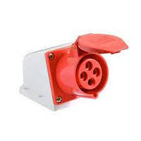 Гніздо стацiонарне ГС 16А/4 3Р+PE(114)