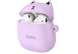 Бездротові Bluetooth навушники Hoco EW45 lilac