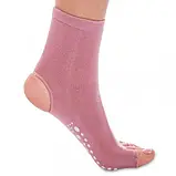 Шкарпетки для йоги з відкритими пальцями і закритим склепінням розмір 36-41, фото 2