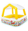Дитячий надувний басейн "Акваріум" Intex 57470 (157х157х122 см) зі зміним навісом, фото 6