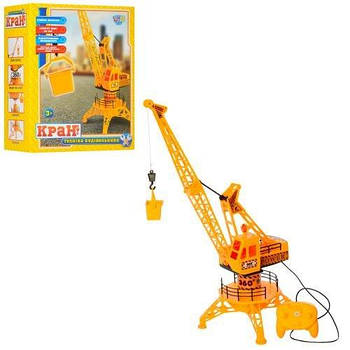 ПІДЙОМНИЙ КРАН НА ПУЛЬТІ З СВІТЛОМ 6806 G-Rich