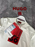 Чоловіча кофта світшот HUGO BOSS M1812 біла, фото 6