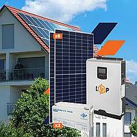Оборудование для солнечной электростанции (СЭС) Стандарт 3,5 kW АКБ 3,6kWh MGel 150 Ah SL-1