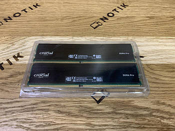 Оперативна пам'ять CRUCIAL DDR4 PRO 32GB (2*16GB) 3200 MHz (CP16G4DFRA32A.M8FF) Вживана