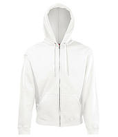 Толстовка Fruit of the Loom Classic hooded sweat jacket M Белый (062062030M)