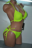 Купальник Fuba.Vi на зав`язках Лимон, фото 2