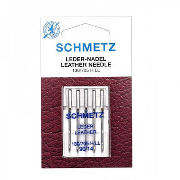 Набір голок Schmetz Leather №90