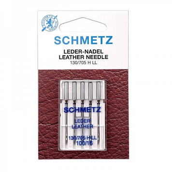 Набір голок Schmetz Leather №100