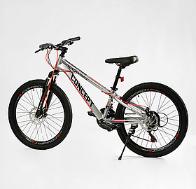 Велосипед спортивний Corso Concept на 24 дюйма, grey 24902