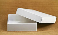 Подарункова коробка 90х90х25 мм. біла, фото 8