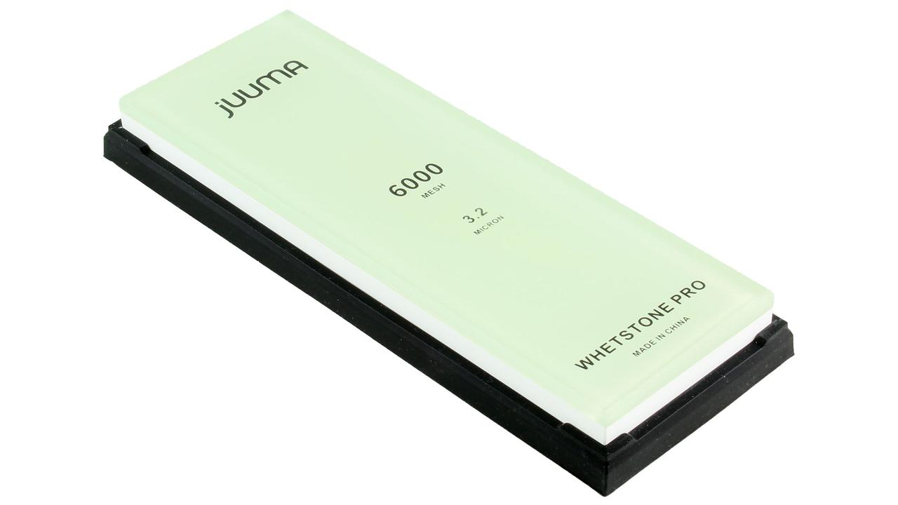 Камінь JUUMA Whetstone Pro 6000grit 200x70x18мм на підставці