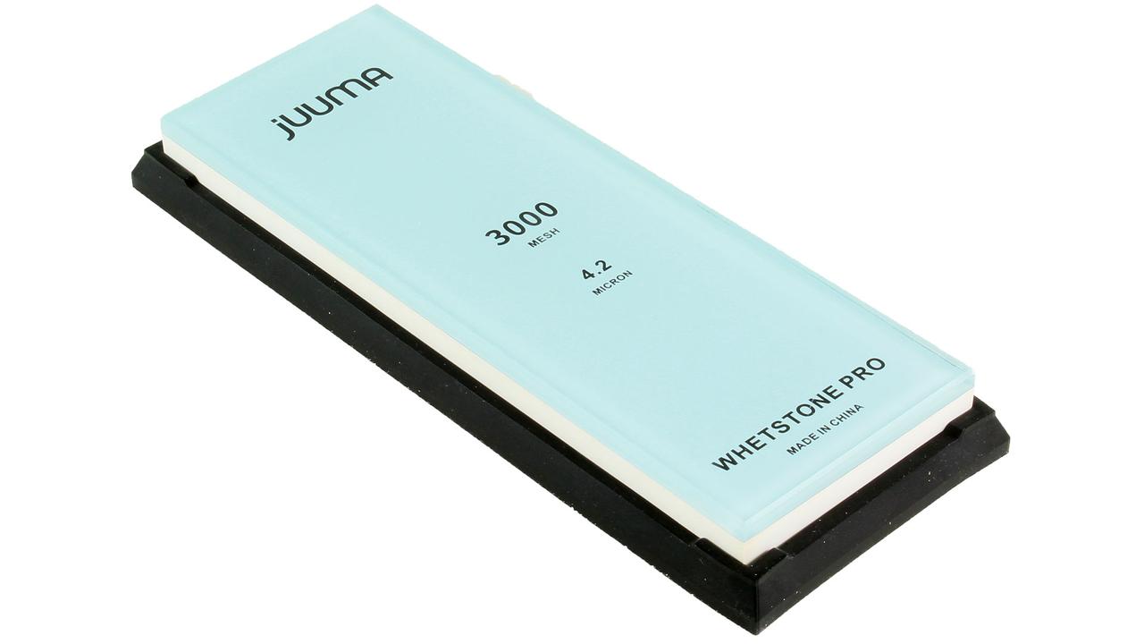 Камінь JUUMA Whetstone Pro 3000grit 200x70x18мм на підставці