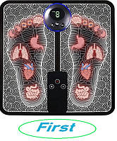 Массажер для ног Ems Foot Massager электрический коврик миостимулятор для ног стимулирующий кровообращение