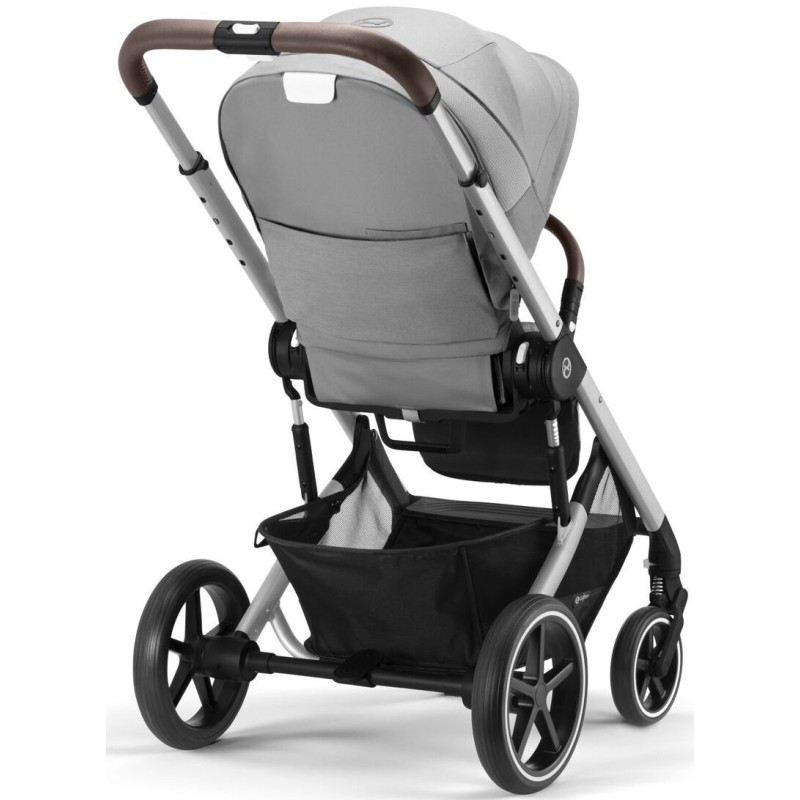 Коляска Cybex Balios S Lux Silver 2 в 1 Lava Grey - фото 8 - id-p2104770606