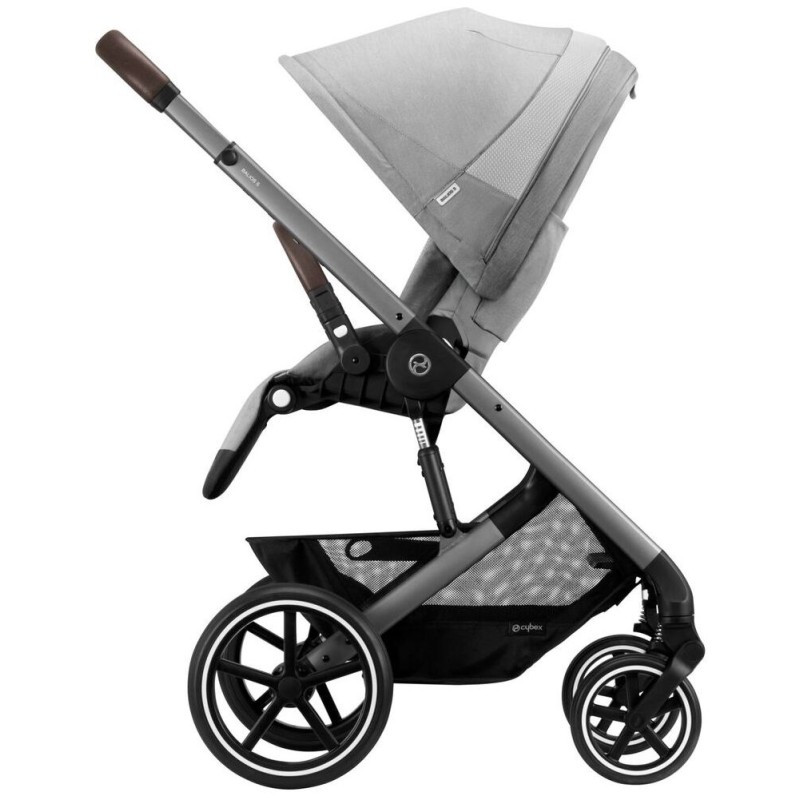 Коляска Cybex Balios S Lux Silver 2 в 1 Lava Grey - фото 9 - id-p2104770606