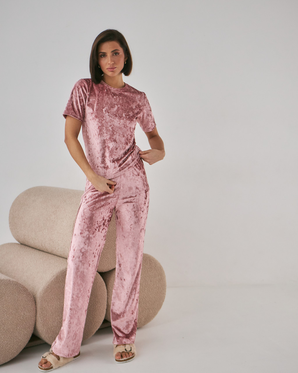 Домашній комплект футболка+штани 0292/280 Barwa garments