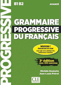 Grammaire Progressive du Français 3e Édition Avancé Livre avec CD audio