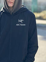 Пусть погода не помешает вам с невероятной мужской черной ветровкой Arcteryx Gore-Tex!