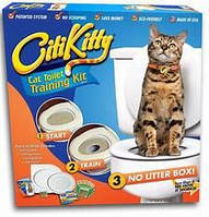 Лоток для привчання котів до унітазу Citi Kitty Cat Toilet Training