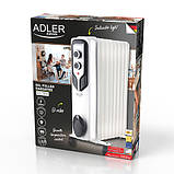 Масляний обігрівач Adler AD 7816, фото 6