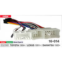 Адаптер живлення серії Carav 16-014 (16 pin) для TOYOTA 1984-2013 /LEXUS 1991-2013 / DAIHATSU 1985-2013