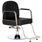Перукарське крісло Drake ENZO-673R гідравлічне поворотне підставка для ніг, фото 4