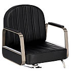 Перукарське крісло Drake ENZO-673R гідравлічне поворотне підставка для ніг, фото 5