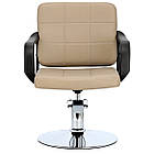 Перукарське крісло Luke Z-FJ-83049-GREY-FOTEL-BEZPODN гідравлічне поворотне, фото 4