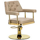 Гідроповоротне перукарське крісло для перукарні, перукарське крісло Ezra, фото 4