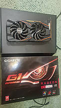 ВІДЕОКАРТА GIGABYTE AMD RADEON RX 480 4GB AORUS (GV-RX480AORUS-4GD) (GDDR5, 256 BIT, PCI-E 3.0 X16) Б/В