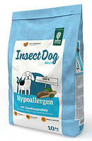 Сухой гипоаллергенный беззерновой корм д/собак Green Petfood InsectDog hypoallergen 10кг с протеином насекомых