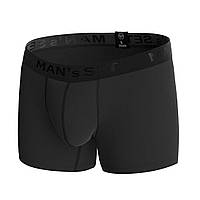 Чоловічі анатомічні боксери Intimate Black Series чорний MAN's SET 2XL