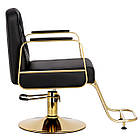 Перукарське крісло ENZO-684 гідравлічне поворотне підніжка, фото 2